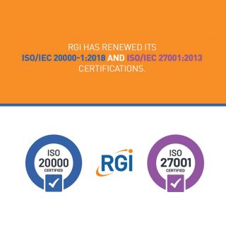 We’re pleased to announce that RGI has successfully renewed its ISO/IEC 27001:2013 and ISO/IEC 20000-1:2018 certifications after two comprehensive audits between October and November 2022. 

These international standards recognise the quality of our corporate procedures in terms of service management system and information security as well as our reliability and professionalism both at the internal level and towards our clients. 

Well done and thank you to everyone involved in this success!

#RGI #RGIGroup #RGIPeople